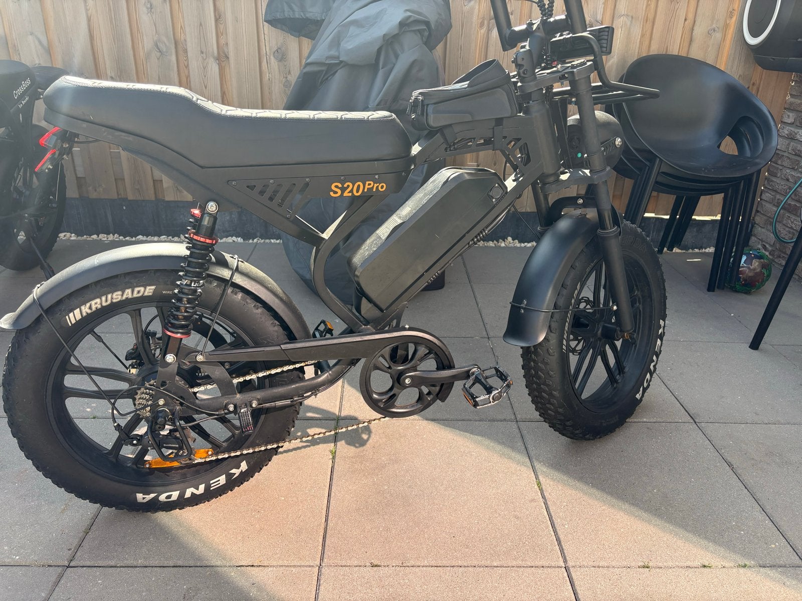S20 Pro E-bike - Weinig kilometers, Fietsen en Brommers, Elektrische fietsen, Ophalen of Verzenden, Zo goed als nieuw, 50 km per accu of meer