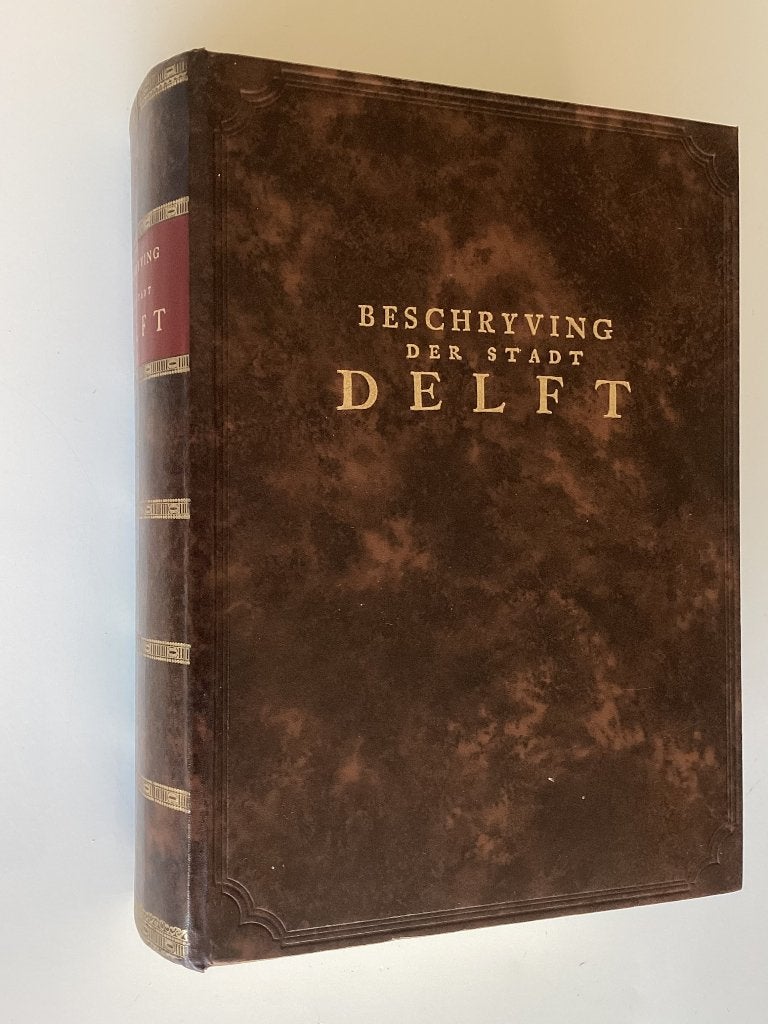 De Beschryving der stadt Delft 1972 een facsimile herdruk, Ophalen of Verzenden, Zo goed als nieuw, Zie beschrijving