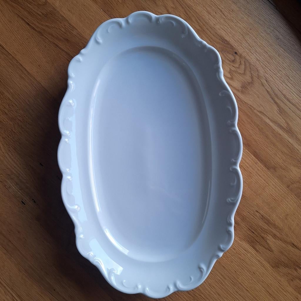 Antieke Schumann Bavaria schaal met leeuw en schild, Antiek en Kunst, Ophalen