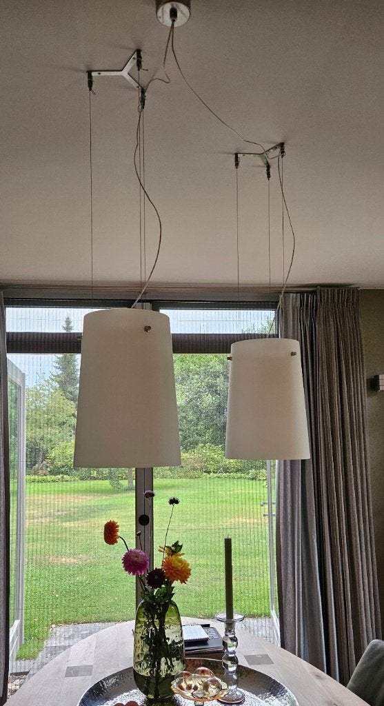 Design Prandina Sera1 hanglamp melkglas