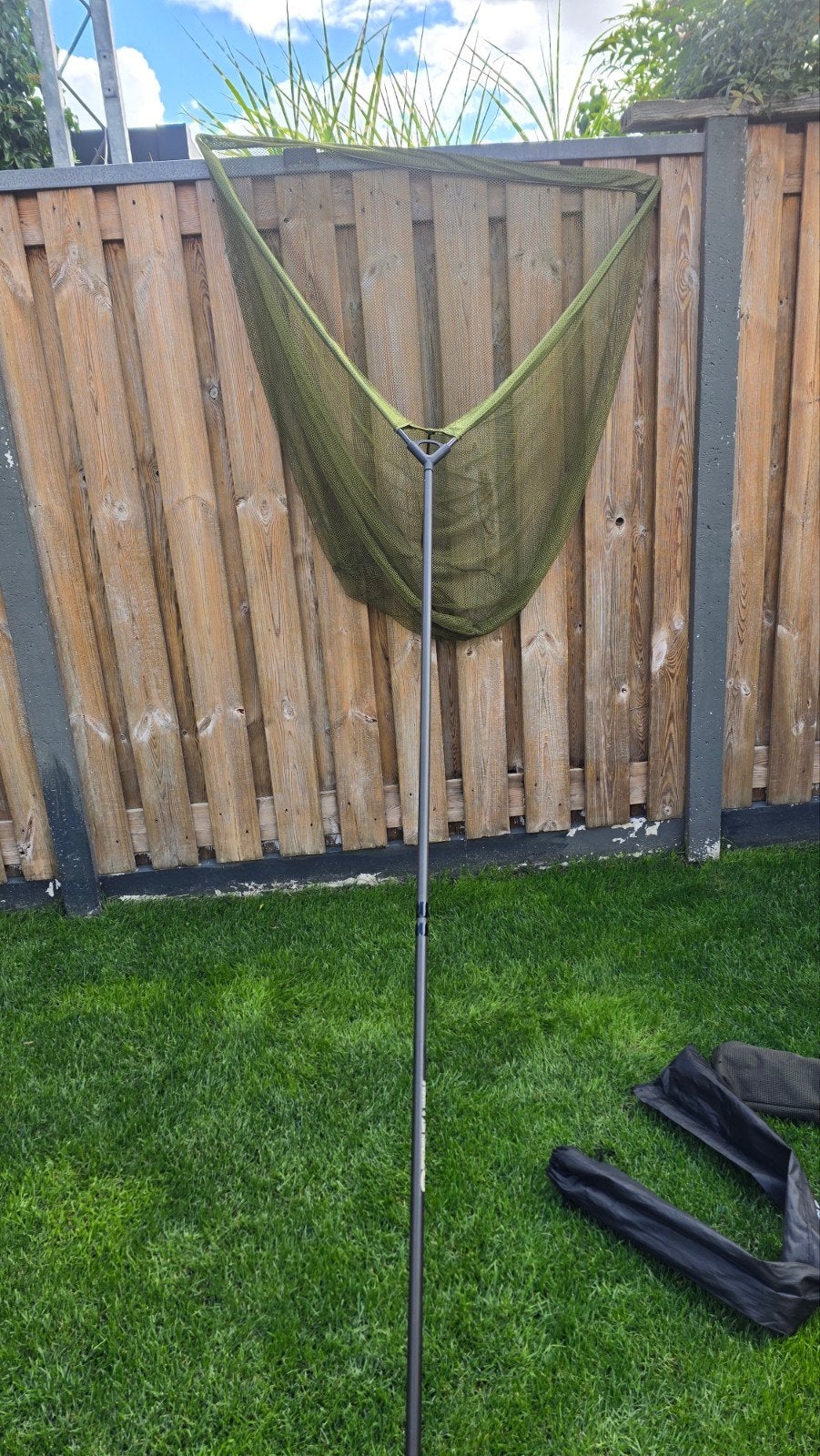 Visnet en steel - zo goed als nieuw, Ophalen, Zo goed als nieuw, Net of Fuik