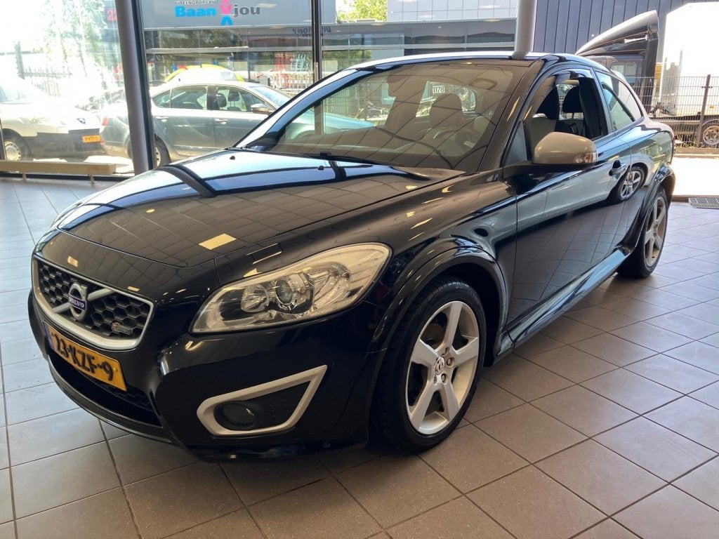 Volvo C30 2.0 R-Design NW APK 214 D KM BJ 2010 ! (bj 2010), Auto's, Volvo, 13 km/l, Gebruikt, 4 stoelen, Zwart