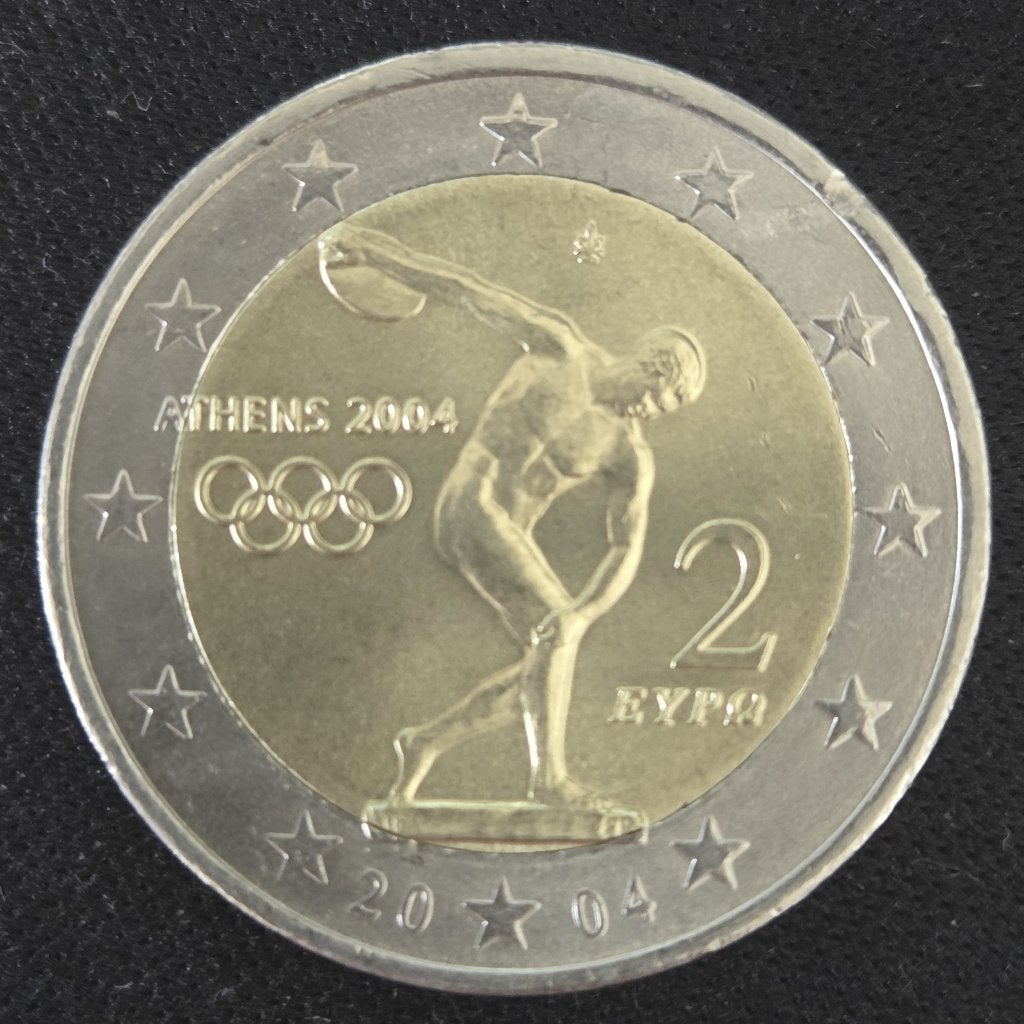 Griekenland 2004 Olympische Spelen | Meerdere beschikbaar, Ophalen of Verzenden, Griekenland, 2 euro, Losse munt