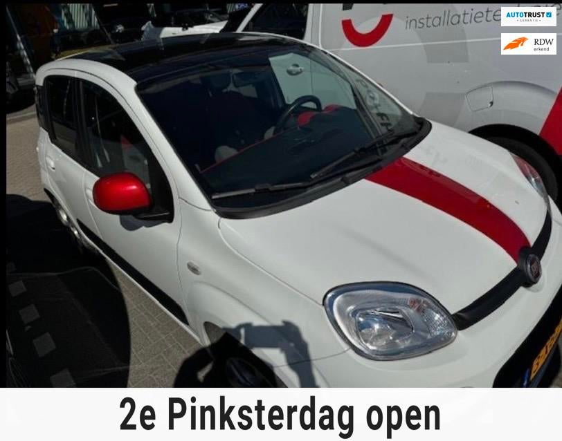 Fiat Panda 0.9 TwinAir Lounge, Auto's, Fiat, Voorwielaandrijving, Stof, Gebruikt, Panda