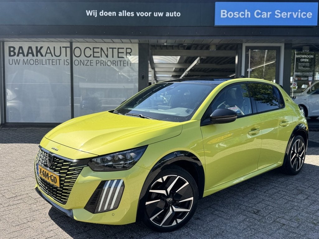 Peugeot 208 1.2 PT 100PK GT | Pano | Keyless | Navi | 360, Auto's, 12 maanden, Gebruikt, Euro 6, 49 €/maand
