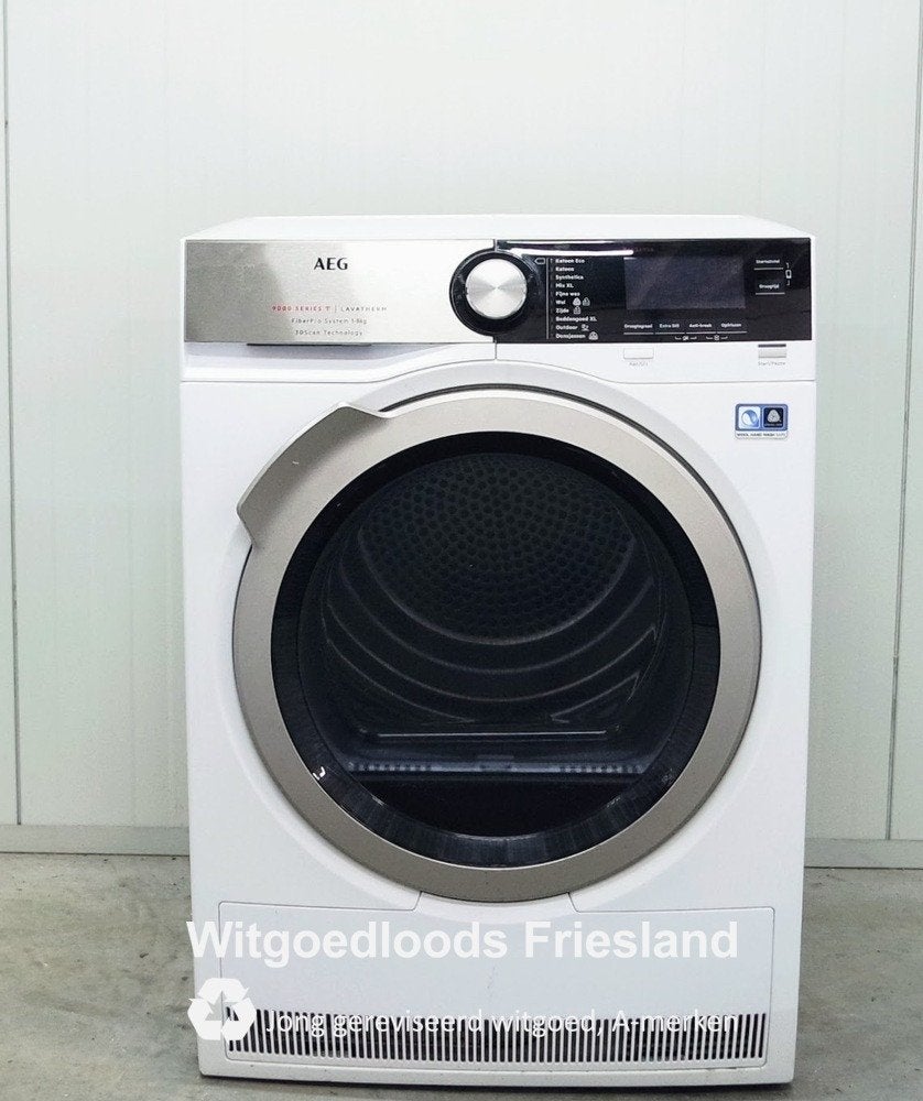 AEG 8000 Warmptepompdroger 8KG Absolut Care A++ 1JaarGaranti, Witgoed en Apparatuur, AEG, AEG, Minder dan 85 cm, 8 tot 10 kg