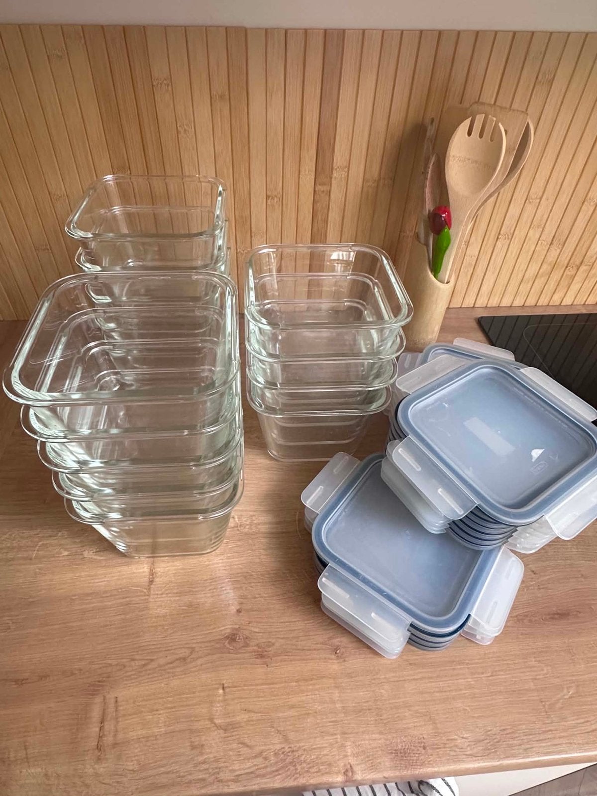 IKEA 365+ Voedselbewaarbakken van glas met deksel, IKEA, Ophalen of Verzenden, Voorraadpot, Glas