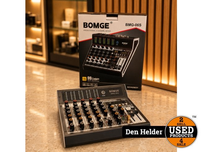 BOMGE Professional Audio Mixer - In Nette Staat