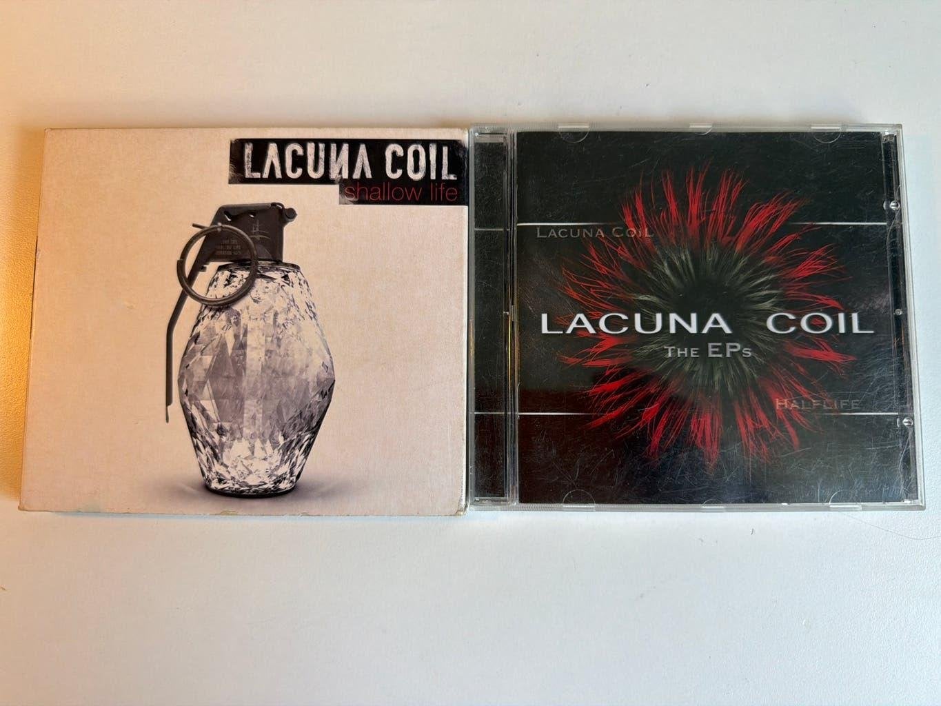 Lacuna Coil CD's: Shallow Life & Halflife-The EPs, Ophalen of Verzenden, Gebruikt, Overige genres, Album