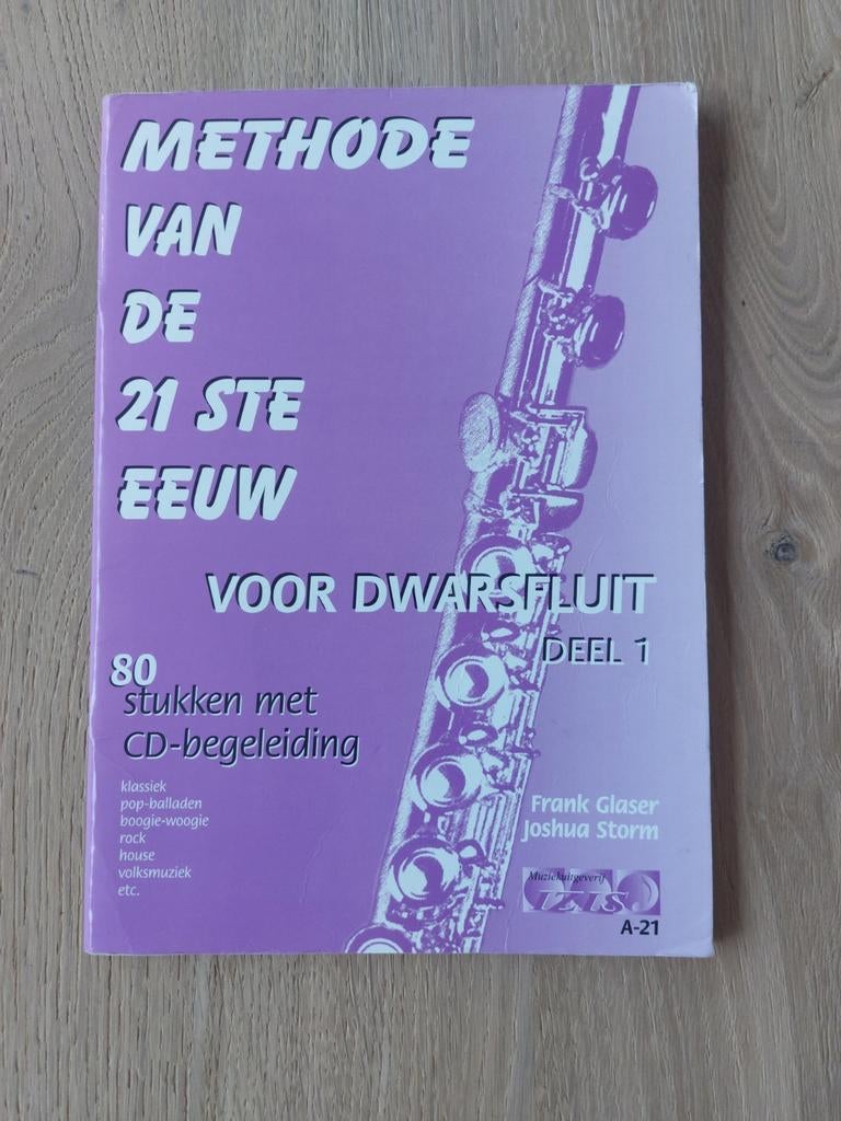 Methode van de 21ste Eeuw voor Dwarsfluit Deel 1 met CD, Ophalen of Verzenden