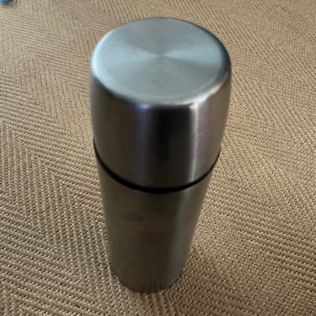 RVS Thermoskan, 0,75 liter, Ophalen, Zilver, Metaal, Overige typen