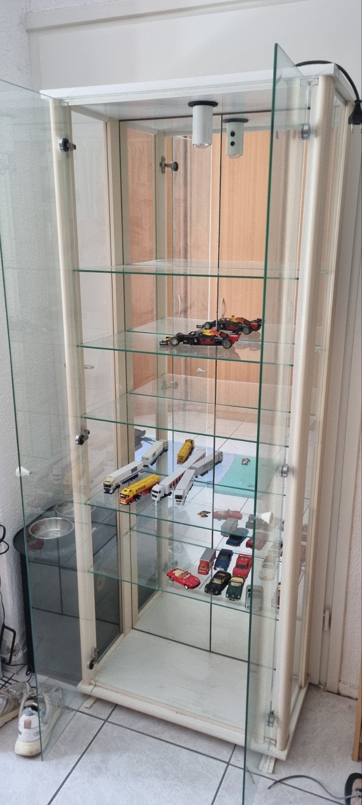 Vitrine kast, Ophalen, 25 tot 50 cm, 50 tot 100 cm
