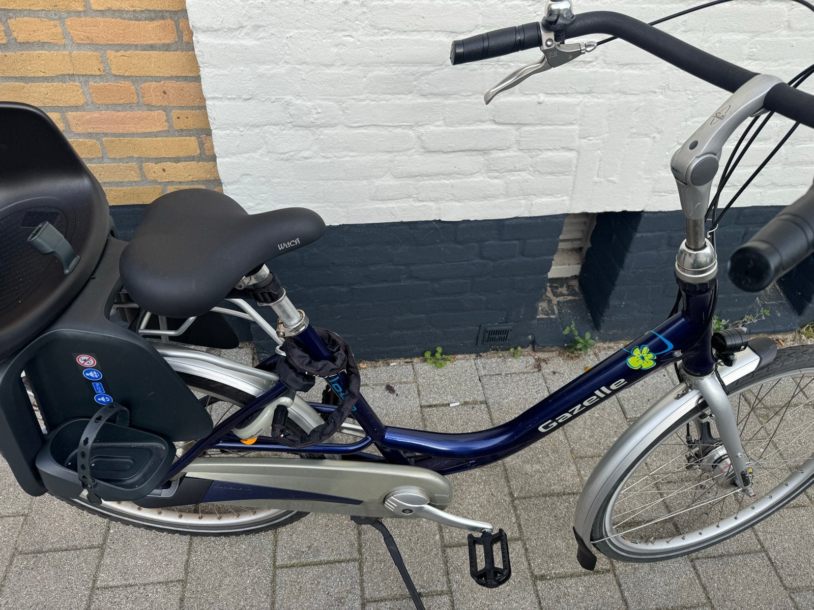 Gazelle Moederfiets 7 versnellingen, Axa slot, insteekkettin, Gebruikt, Versnellingen, Ophalen of Verzenden, 0 zitjes