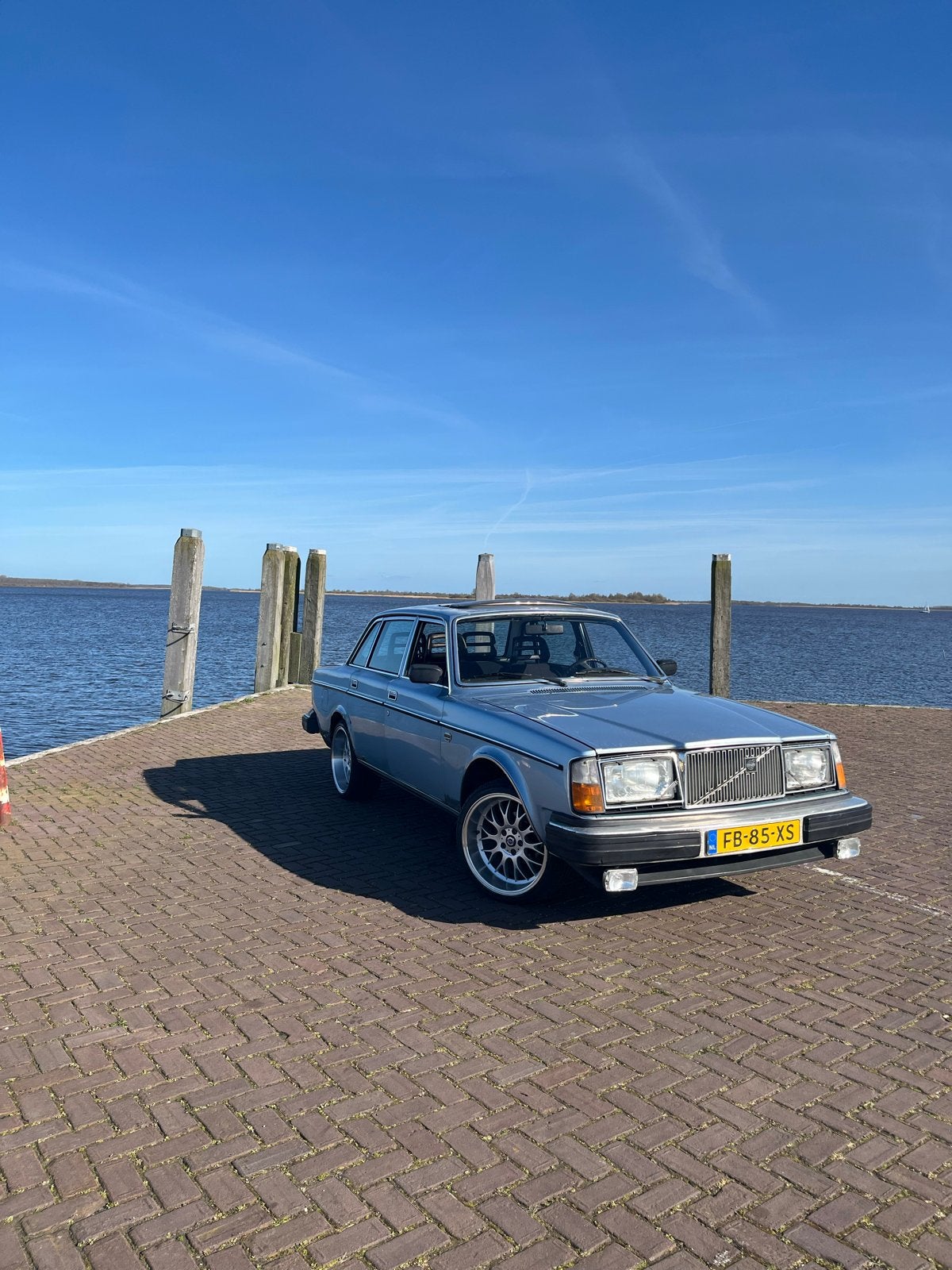 Volvo 264 2.7 GLE AUT 1979 Blauw, Automaat, Blauw, Origineel Nederlands, 148 pk