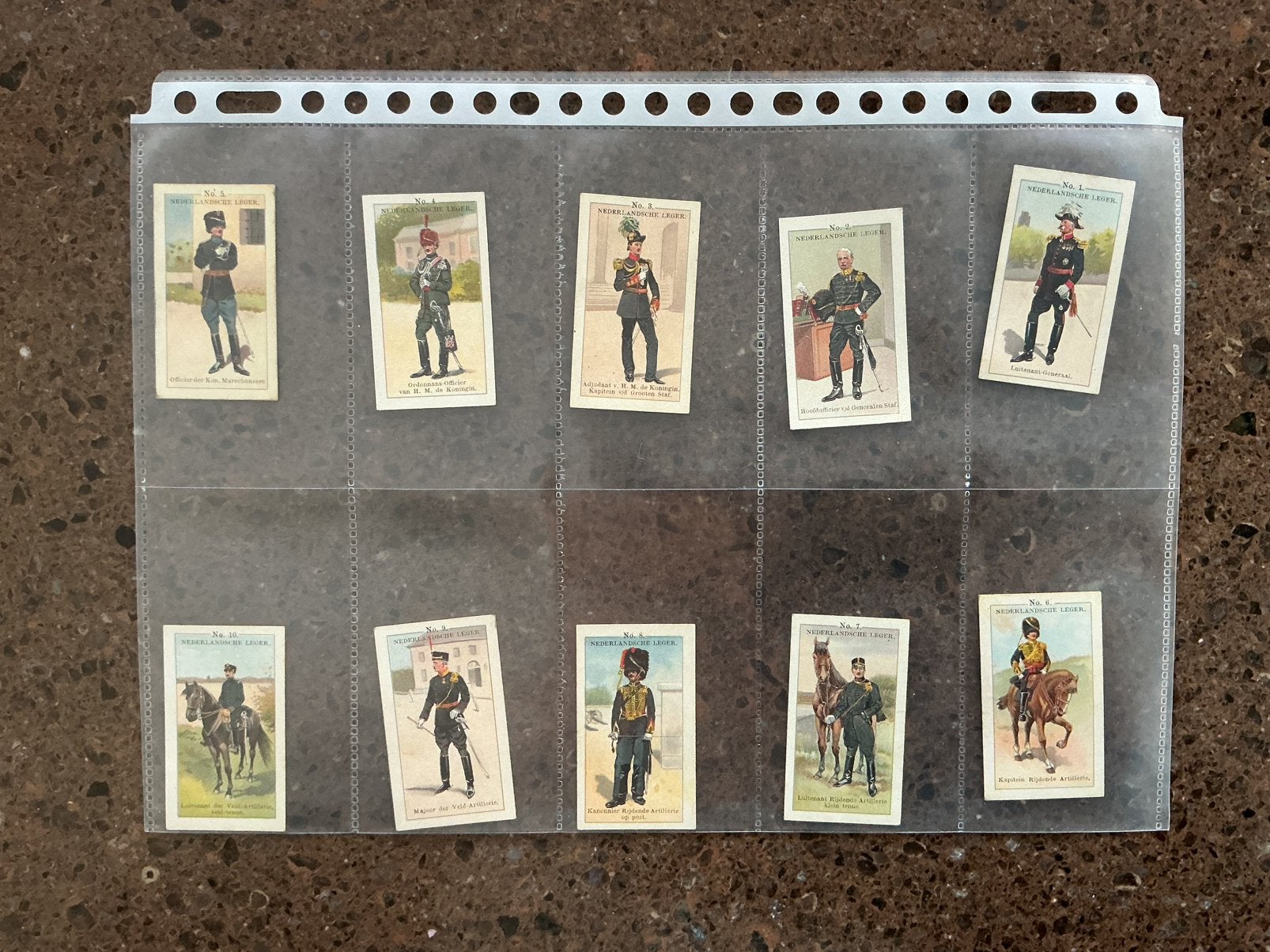 Reclame plaatjes Nederlands leger., Verzenden, Landmacht, Nederland, Foto of Poster