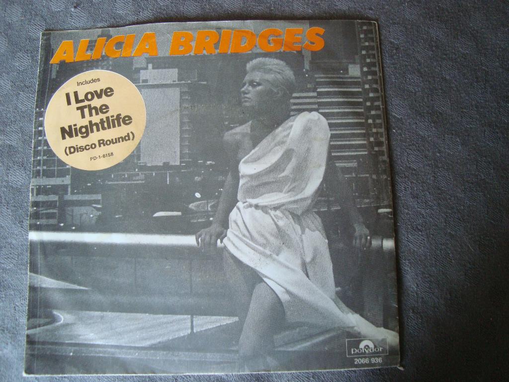 Alicia bridges -i love the nightlife, Ophalen of Verzenden, Zo goed als nieuw, Pop, Single