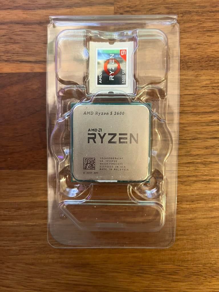 RYZEN 5 2600, Ophalen, Zo goed als nieuw, 3 tot 4 Ghz