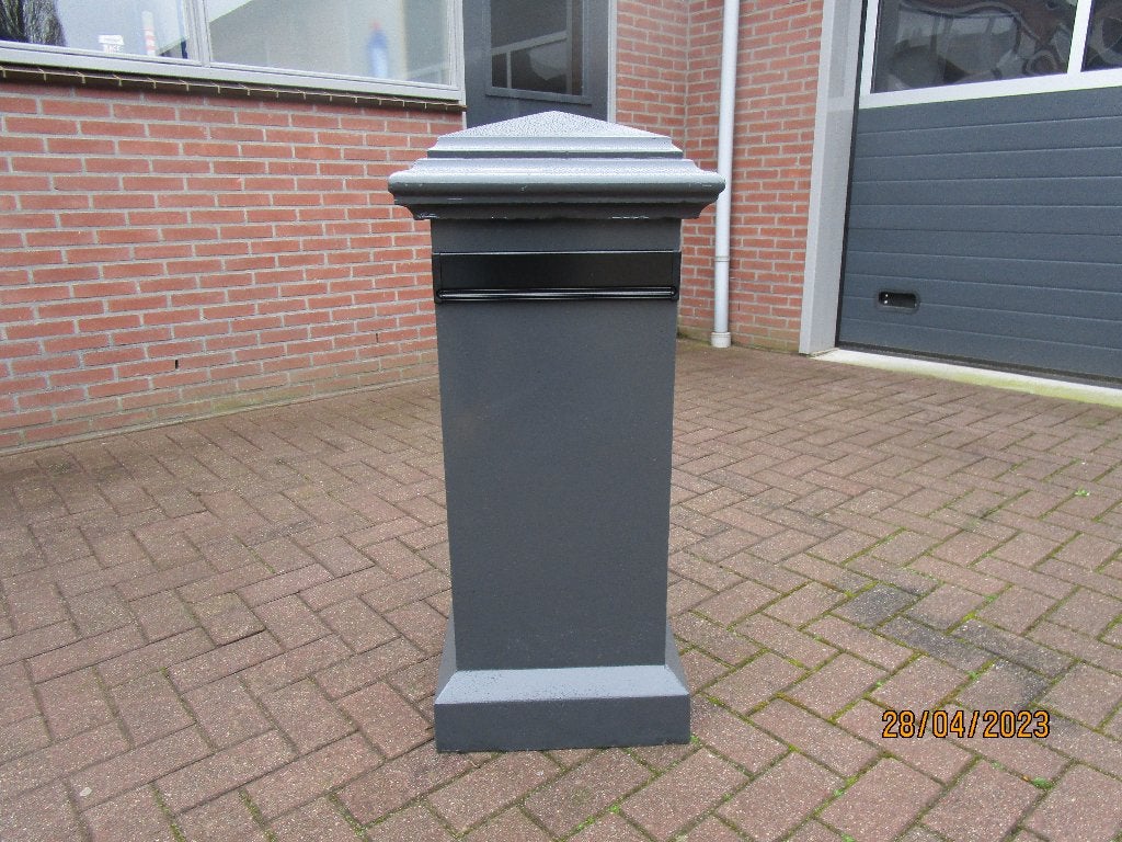 brievenbus, blauwsteenbeton, postbus,staande brievenbussen, Tuin en Terras, Elspeet, Staande brievenbus, Nieuw, Ophalen of Verzenden
