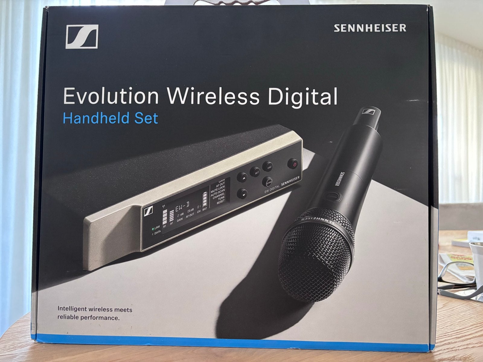 Sennheiser Digital EW-D 835-S SET Draadloze Microfoon (R1-6), Verzenden, Zo goed als nieuw, Zangmicrofoon, Draadloos