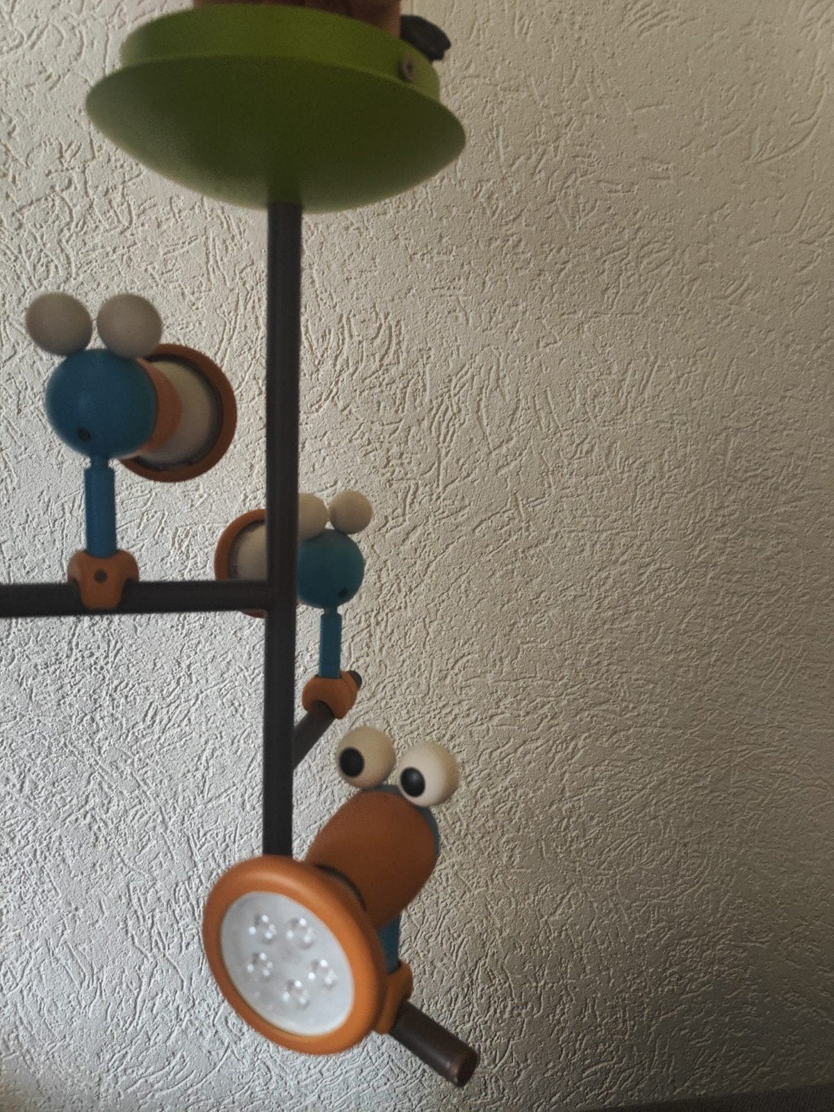 Kinderlamp vogels, Philips Birdey, Ophalen, Gebruikt, Metaal, GU10