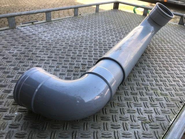 polderstuk Expansiestuk poldermodel 125 mm bocht pvc dubbel, Bochten, Pvc, Nieuw, Ophalen of Verzenden