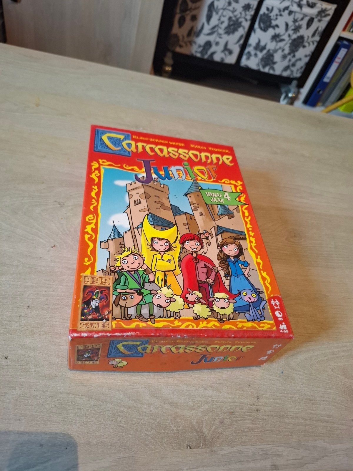 Carcassonne Junior bordspel - Zo goed als nieuw, Hans im Glück, Info@999games.nl, Postbus 4023, 3006 AA Rotterdam, Nederland, Ophalen of Verzenden