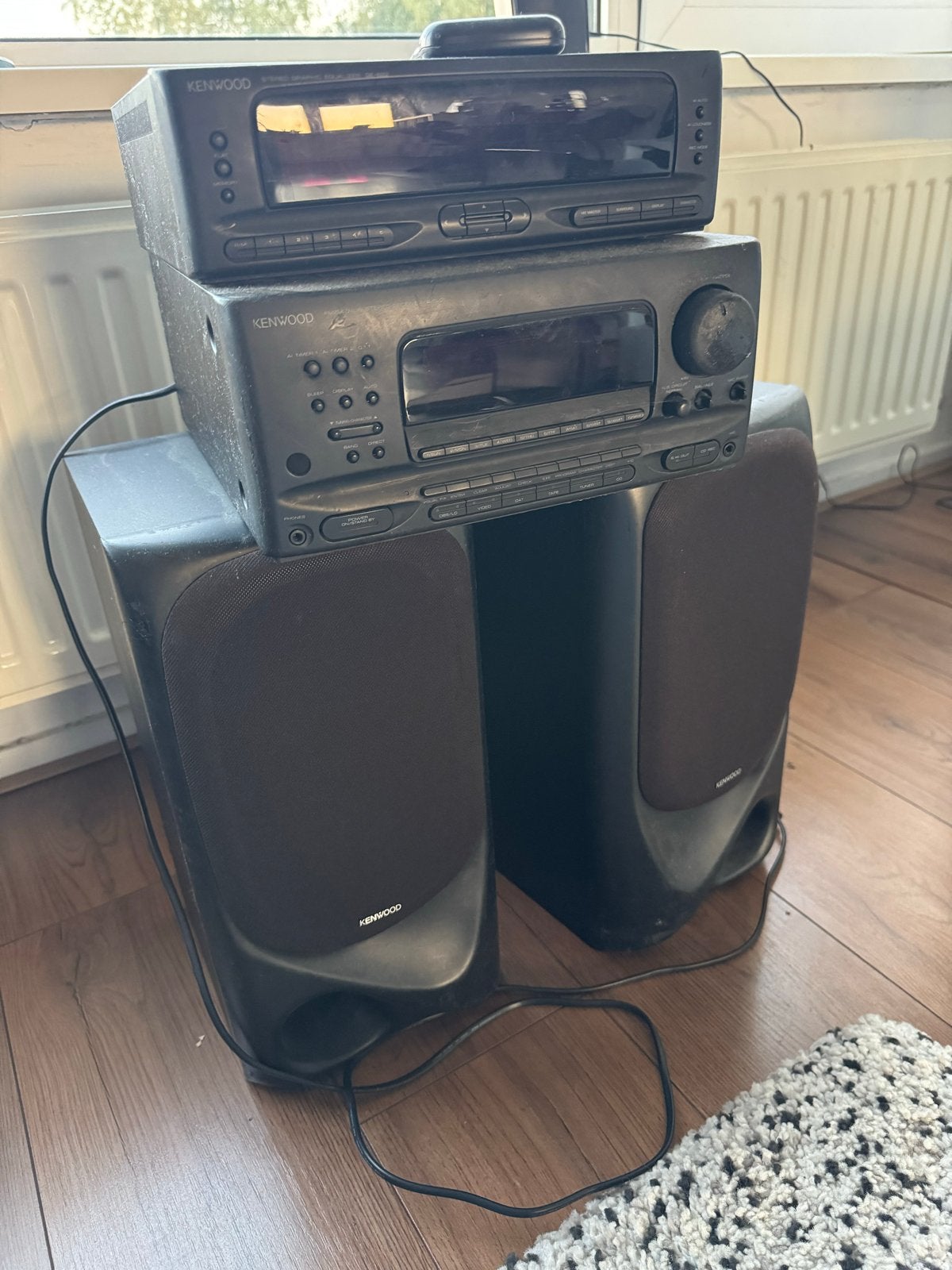 Kenwood Stereo Installatie met Speakers, Audio, Tv en Foto, Ophalen of Verzenden, Gebruikt, Tuner of Radio, Overige merken