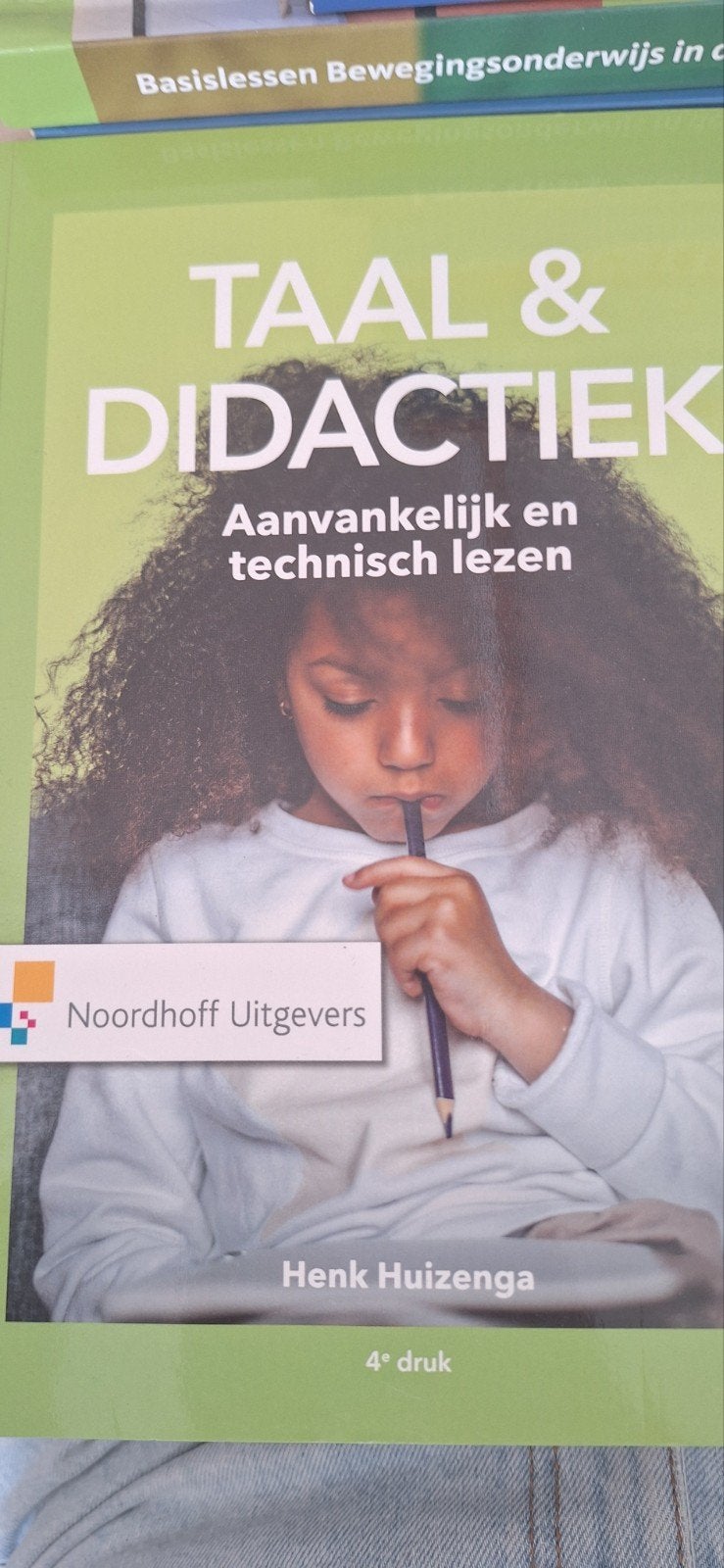 Twee boeken: Taal & Didactiek Spelling en Aanvankelijk lezen, Zo goed als nieuw, Henk Huizenga, Alpha, HBO