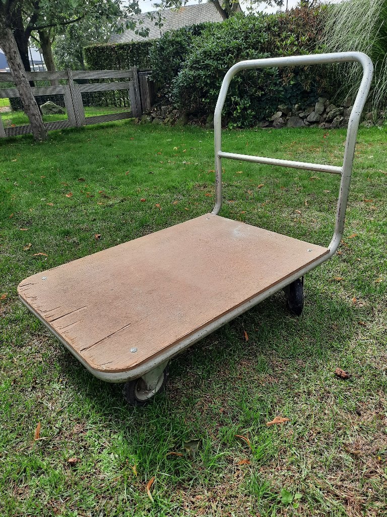 plateau kar Overtoom, 80 tot 100 liter, Ophalen, Gebruikt, Transportkar
