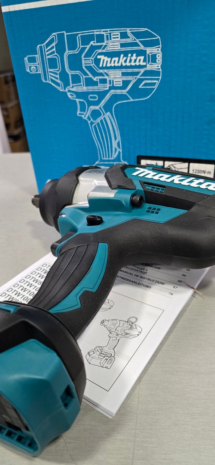 Makita slag moer sleutel Body  1/2, Nieuw