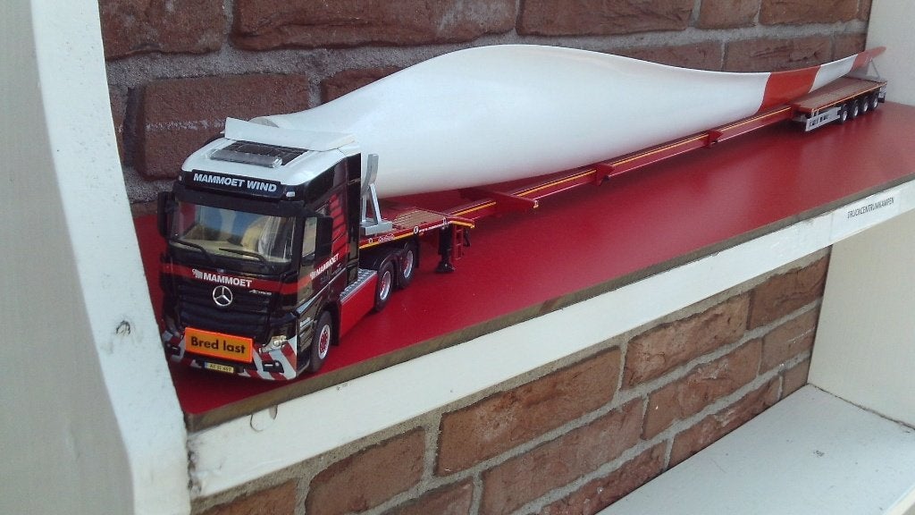 WSI  Mercedes  Benz  Actros  MP4  van  Mammoet., Ophalen of Verzenden, Nieuw, Bus of Vrachtwagen, Wsi