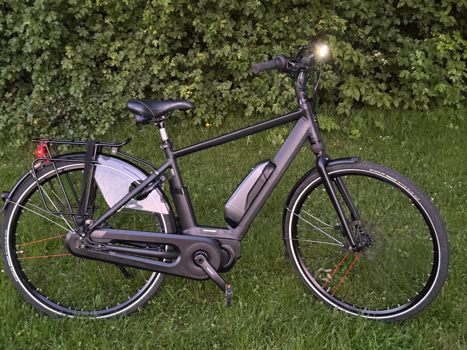 Kymco elektrische Shimano middenmotor 28 inch 7 versne, 47 tot 51 cm, Ophalen of Verzenden, Zo goed als nieuw, Overige merken