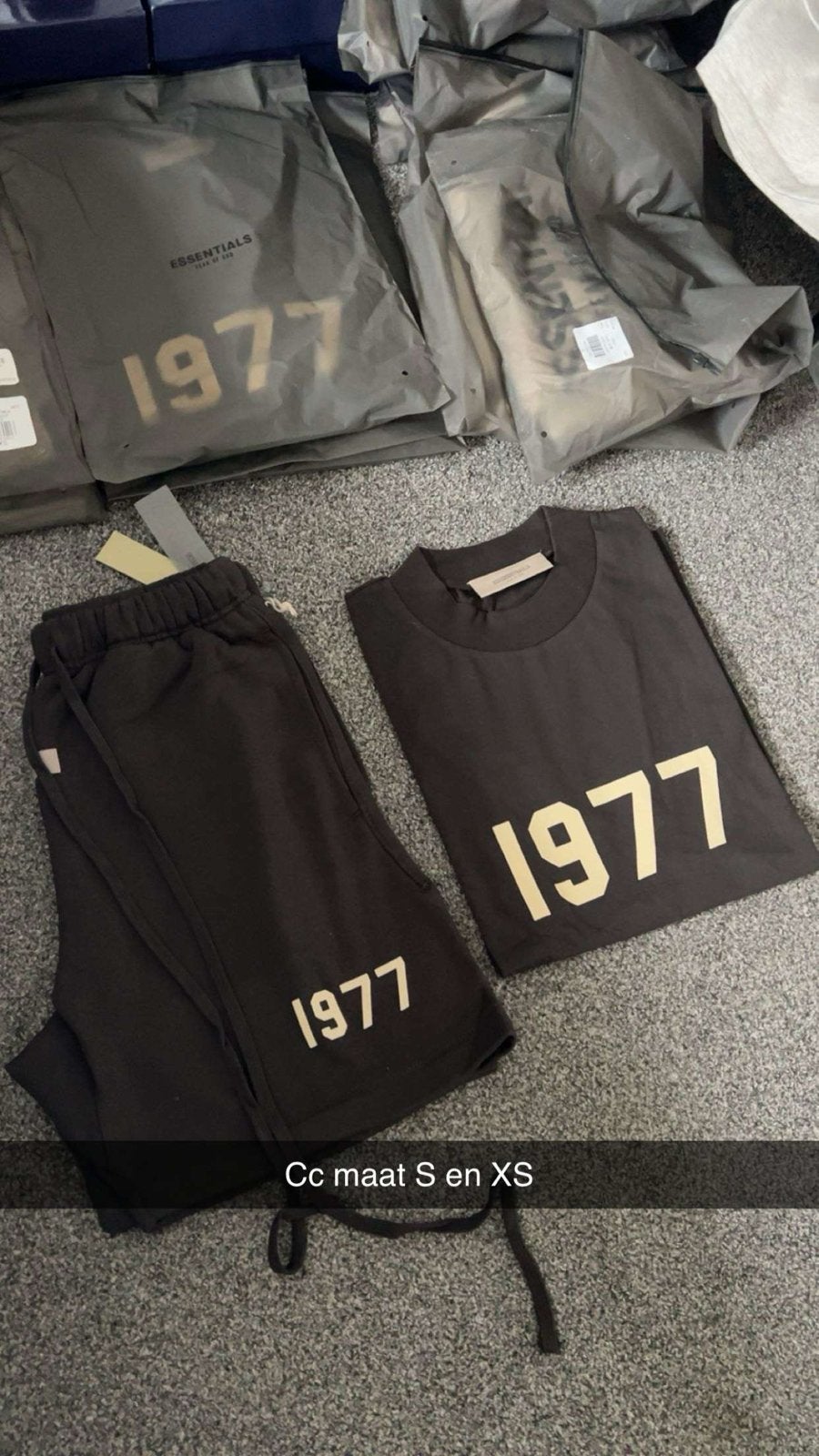 Fear of God Essentials 1977 Pakje - Nieuw, Ophalen of Verzenden, Nieuw