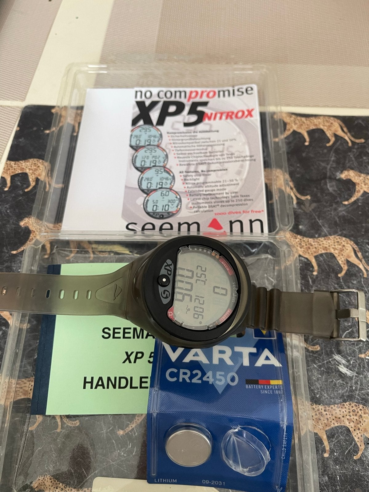 Seemann XP5 Nitrox Duikcomputer - Zo goed als nieuw, Ophalen of Verzenden, Zo goed als nieuw, Duikcomputer