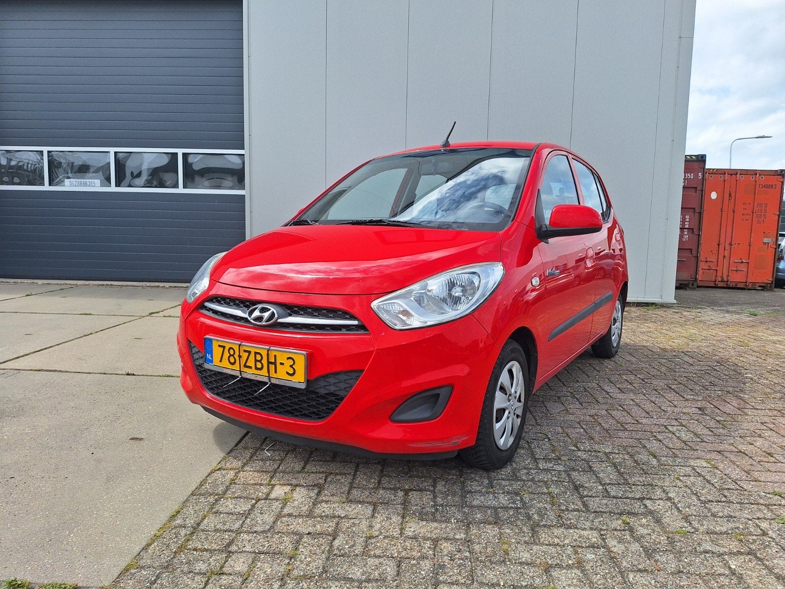 Hyundai i10 1.0 5DR 2012 Rood nieuwe apk, Auto's, Voorwielaandrijving, Radio, 31 €/maand, 400 kg