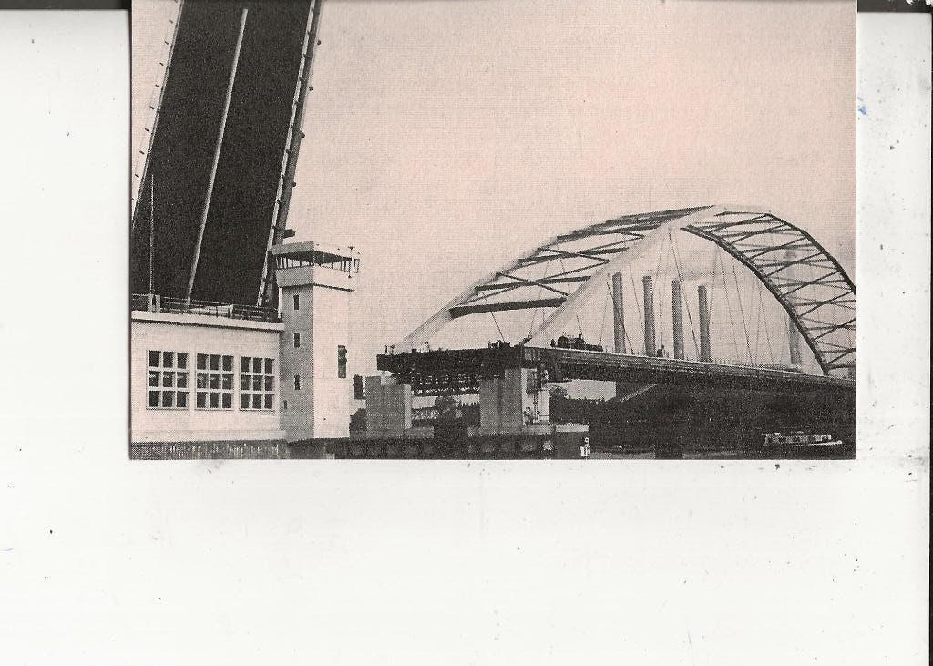 Dordrecht Merwedebrug Dordrecht-Papendrecht Open brug, Ophalen of Verzenden, 1940 tot 1960, Ongelopen, Zuid-Holland