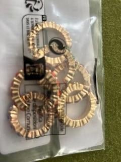 Oor-manchet Ear Cuff clip-on oorbellen NIEUW, Ophalen of Verzenden, Nieuw, Goud, Overige materialen