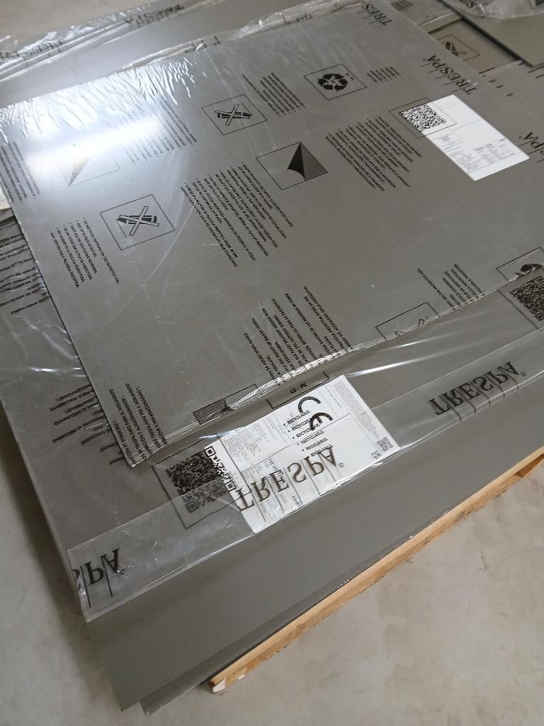 Trespa ral 7039 nieuw (nr48), Doe-het-zelf en Verbouw, Ophalen, Nieuw