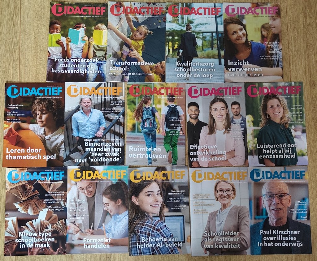 Tijdschriften Didactief (nov./dec. 2024 t/m juni 2026), Ophalen of Verzenden, Zo goed als nieuw, Overige typen