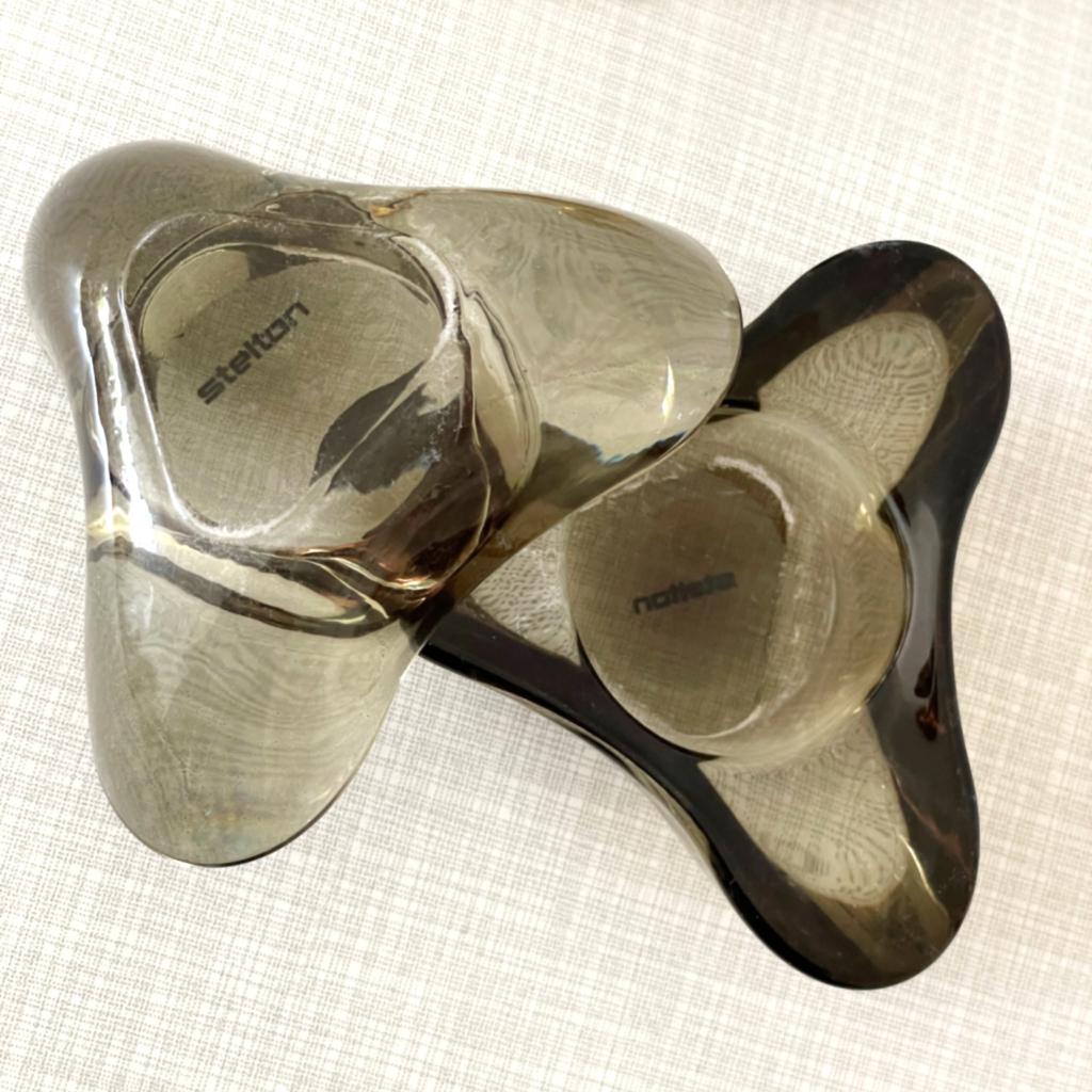 Stelton Denmark KANDELAARS Scandinavisch vintage design wax, Huis en Inrichting, Overige materialen, Gebruikt, Ophalen of Verzenden