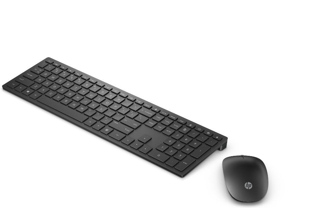 HP Pavilion Wireless Keyboard & Mouse 800 – Zwart – QWERTY, Computers en Software, Hp, Draadloze ontvanger, Ophalen of Verzenden