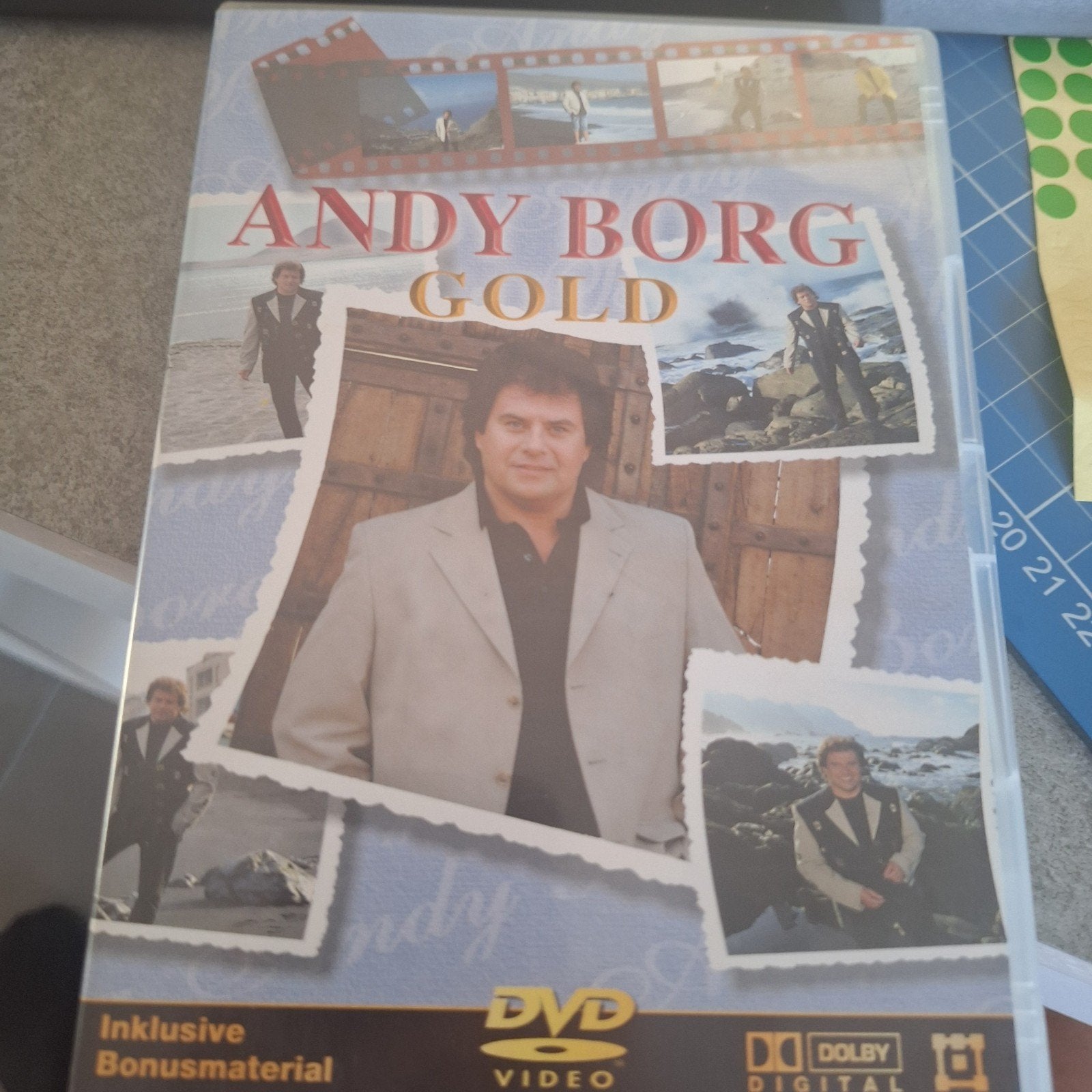Andy Borg Gold DVD - Schlager muziekvideo's, Cd's en Dvd's, Alle leeftijden, Duits, Inclusief doosje, Ophalen of Verzenden