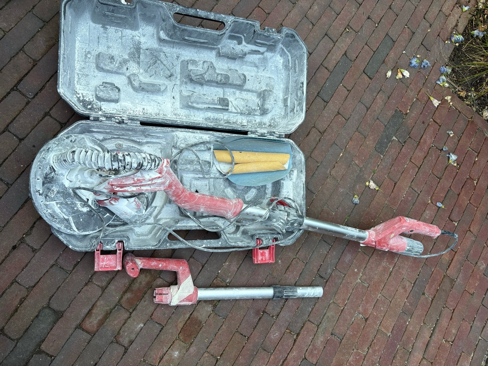 Gebruikte wand- en plafondschuurmachine, Doe-het-zelf en Verbouw, Gereedschap | Schuurmachines, Ophalen, Gebruikt, Minder dan 600 watt