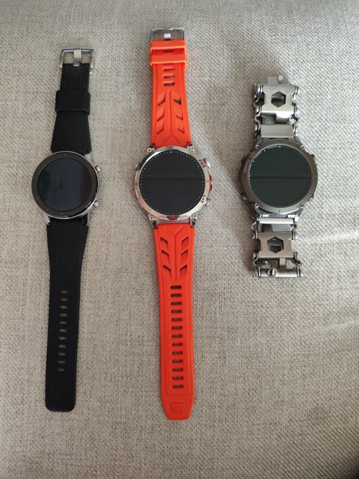 Smart watch, Ophalen of Verzenden, Staal, Overige merken