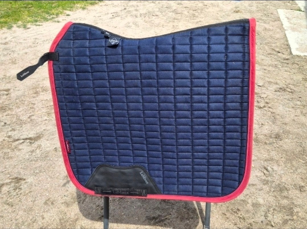 lemieux Dressuur dekje Navy/Cranberry, Ophalen of Verzenden