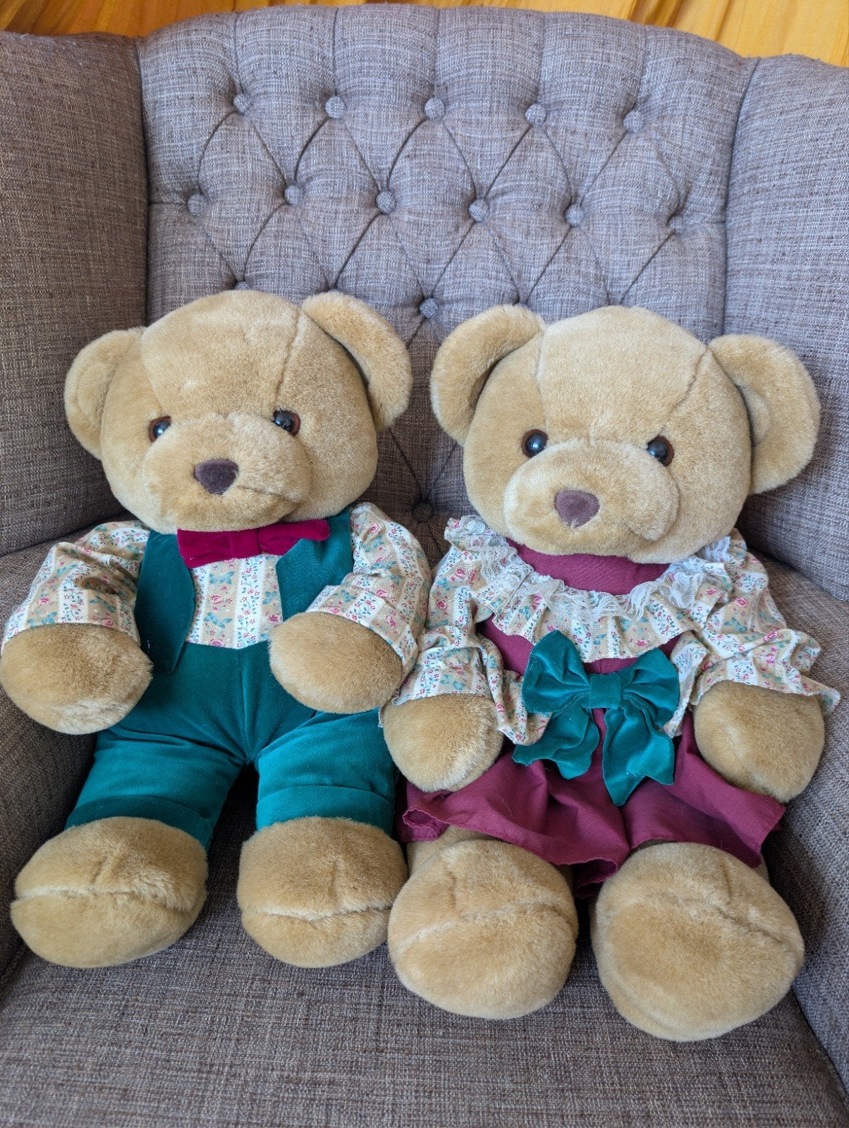 Prachtige Vintage Bijenkorf Knuffelberen Set (Merison Retail, Verzamelen, Verzenden, Zo goed als nieuw, Stoffen beer, Overige merken