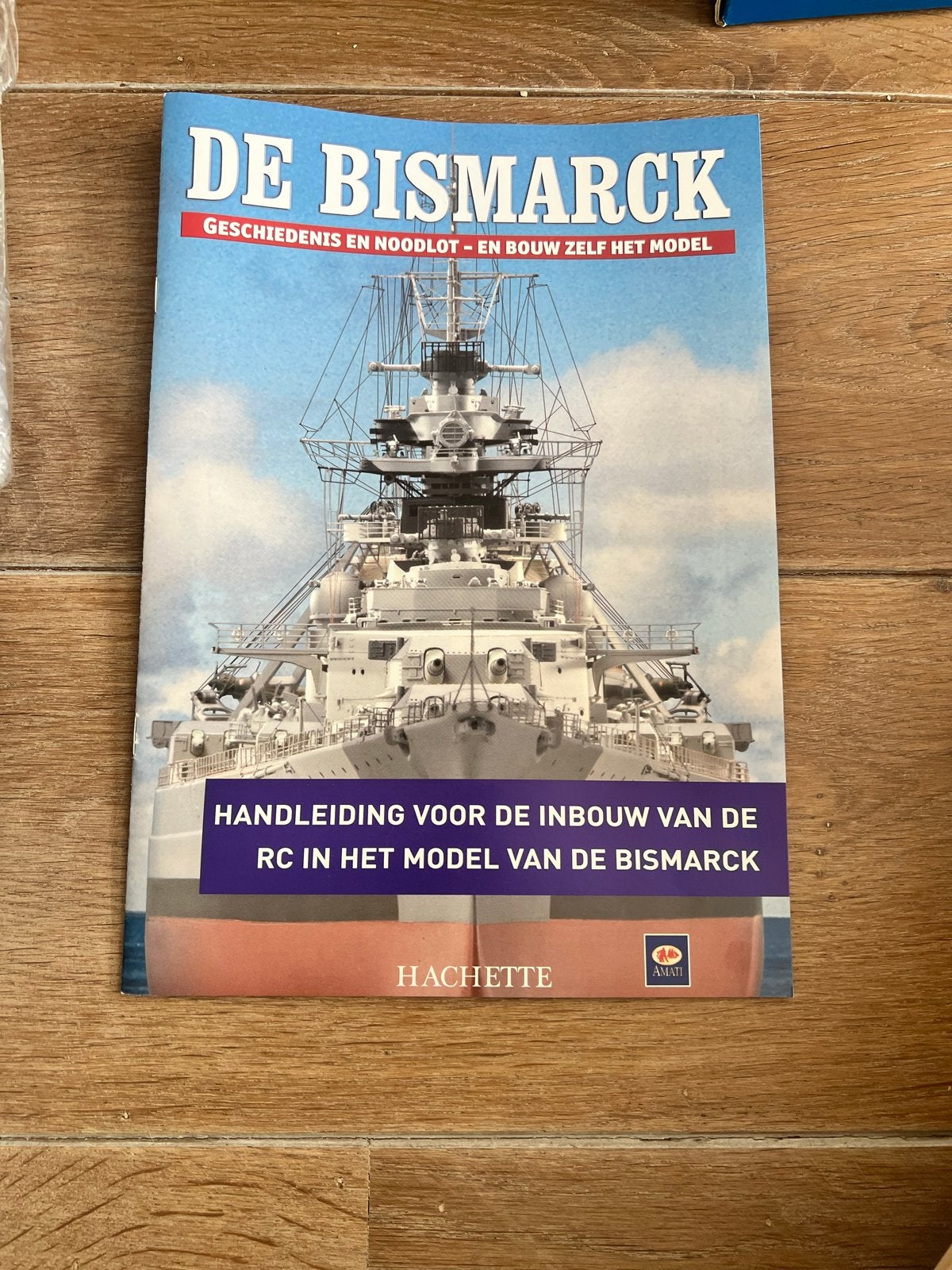 Volledige RC Bismarck bouwkit met controller, Ophalen, Gebruikt, Groter dan 1:32, Overige merken