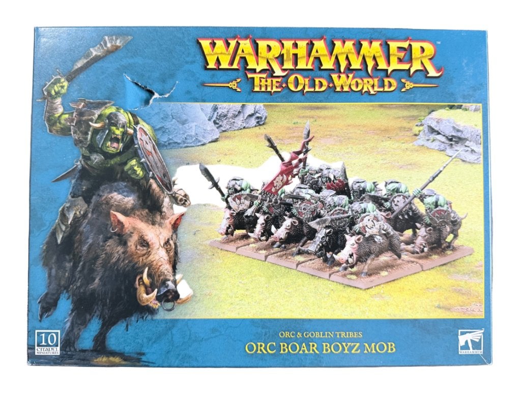 Warhammer Old World Orcs and Goblins Boar Boyz Mob, ., Nieuw, Warhammer, Ophalen of Verzenden