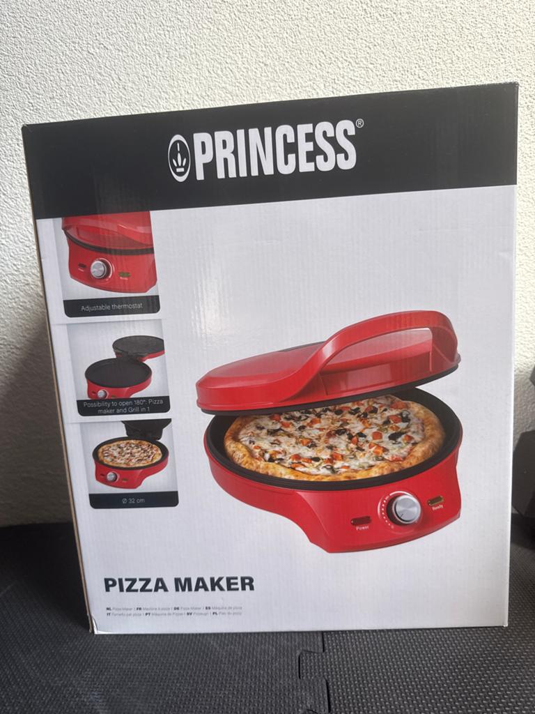 Pizzamaker princess nieuw in doos, Overige typen, Nieuw, Ophalen of Verzenden, Rood