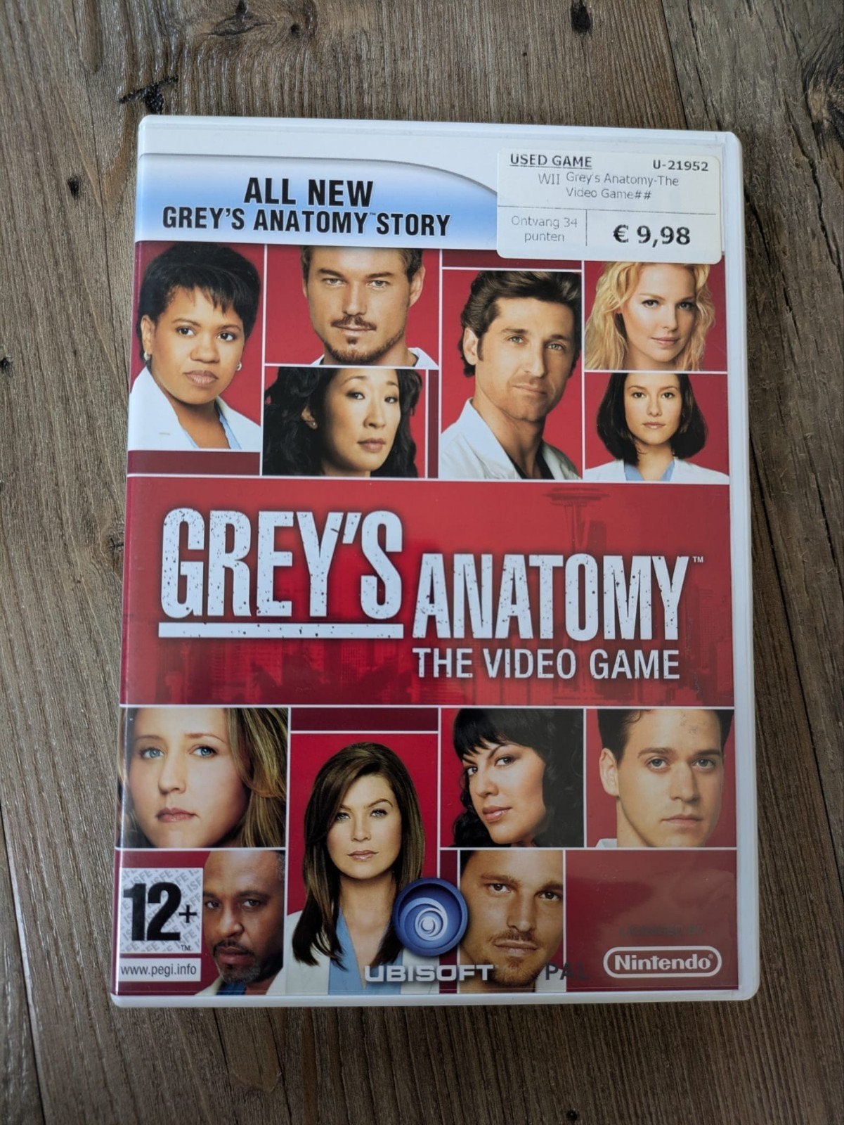 Grey's Anatomy The Video Game - Nintendo Wii, Ophalen of Verzenden, Gebruikt, Zonder controller, Met games